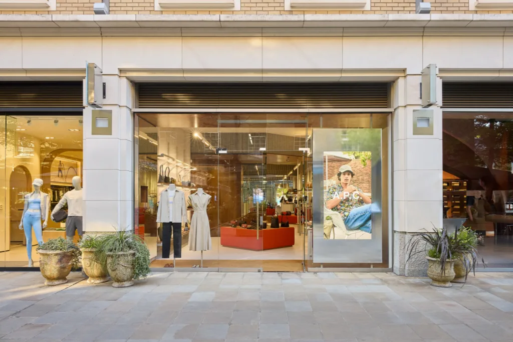APC retail store entrance
