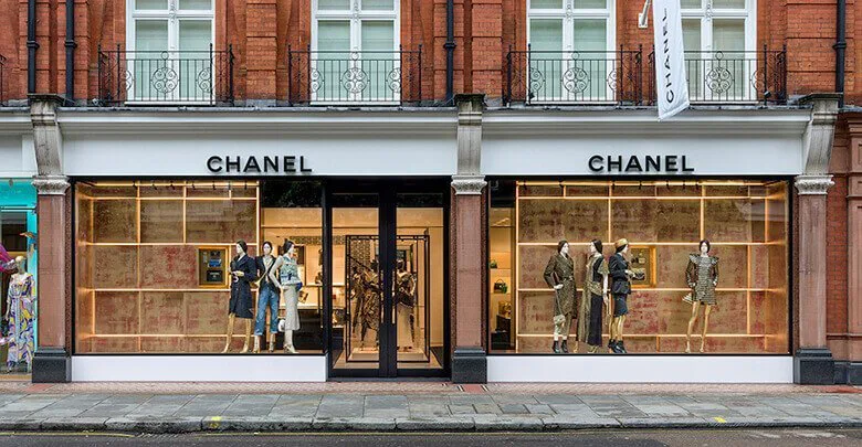 Chanel storefront