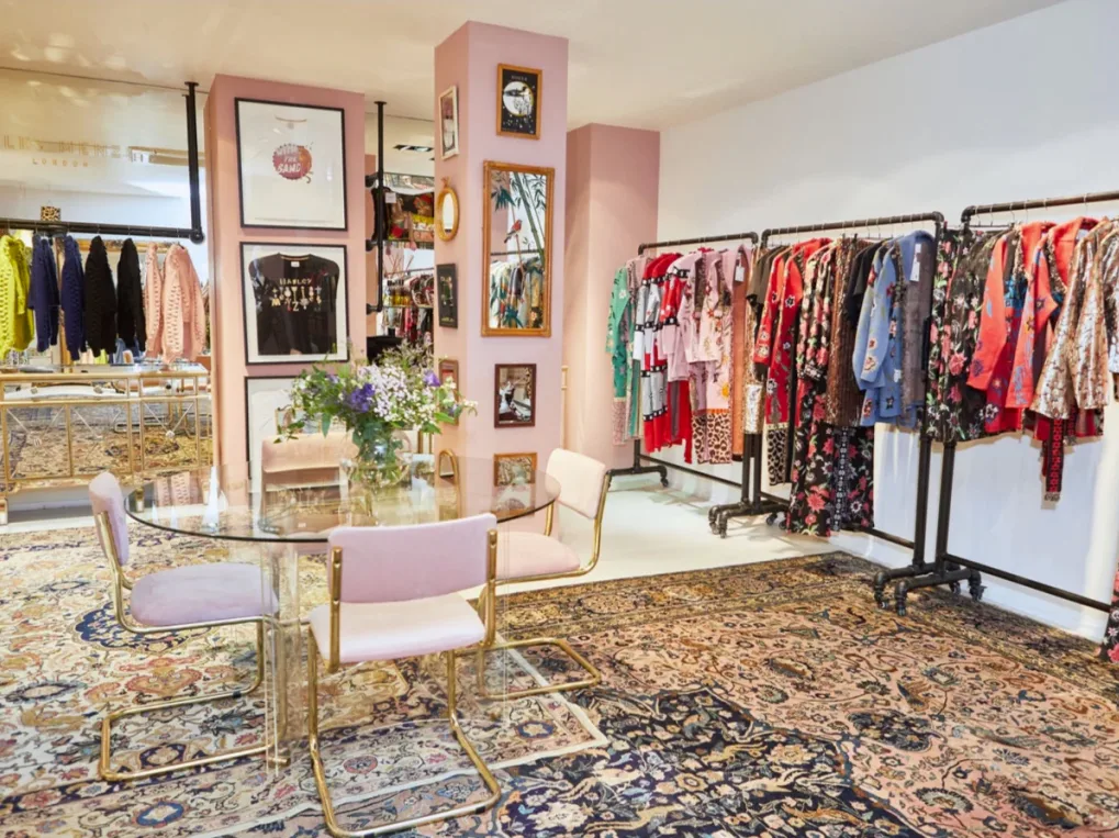 Hayley Menzies boutique showroom for designer clothing and client fittings