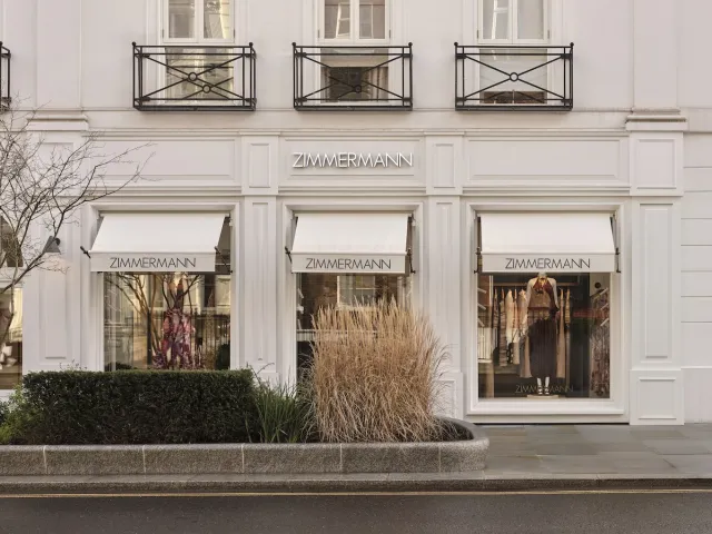 Zimmermann boutique storefront in Chelsea