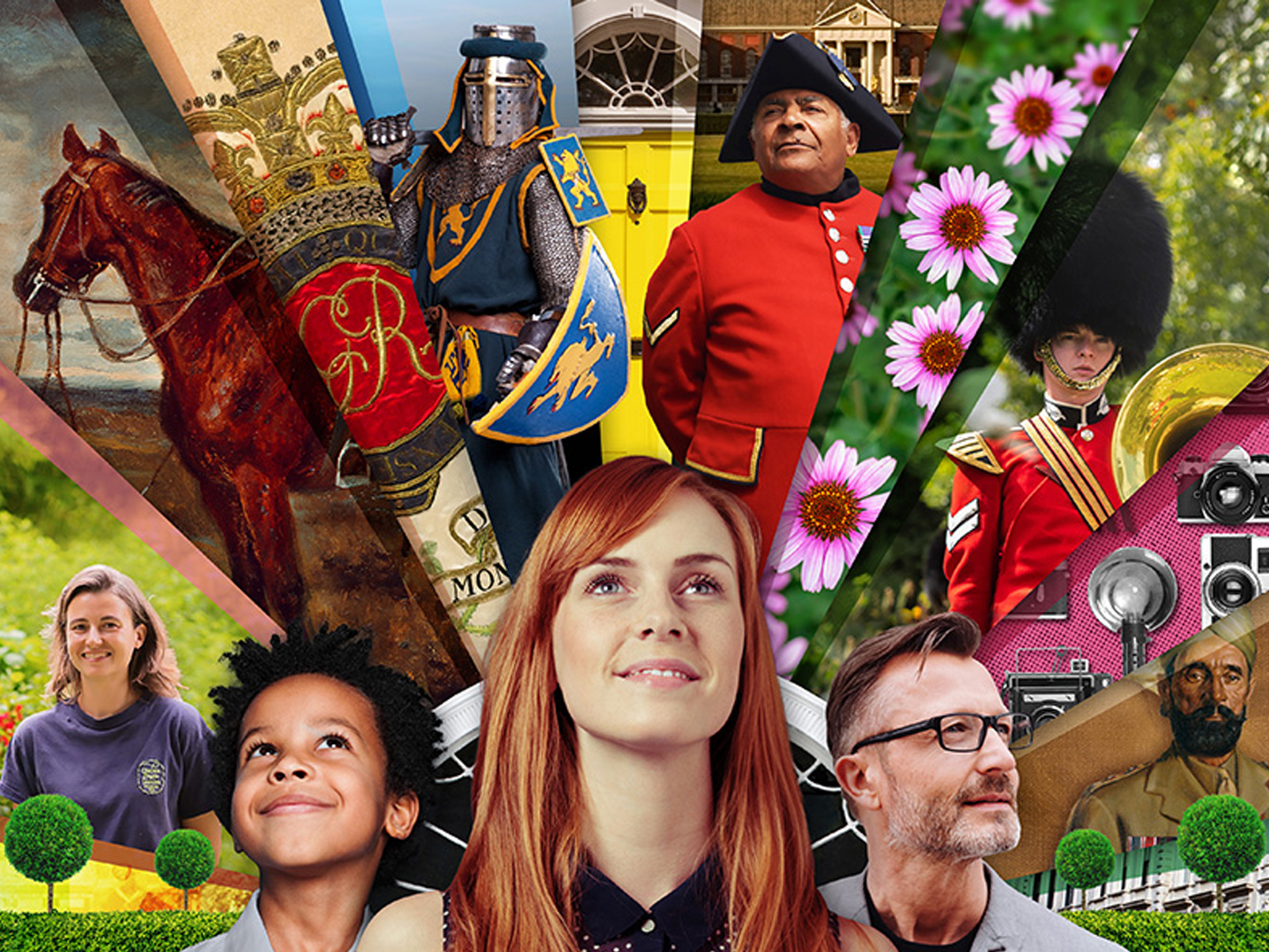 Promotional collage for Chelsea History Festival highlighting local history, community stories and cultural heritage