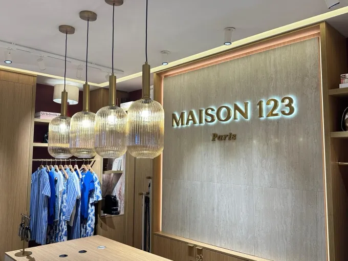 Ulla Johnson boutique storefront showcasing women's fashion